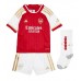 Arsenal Benjamin White #4 Babykleding Thuisshirt Kinderen 2023-24 Korte Mouwen (+ korte broeken)